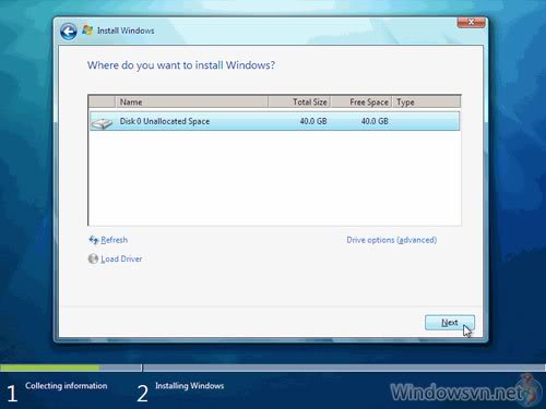 Installing win7 client 7